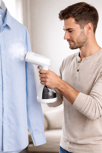 מכשיר אדים נייד לבגדים